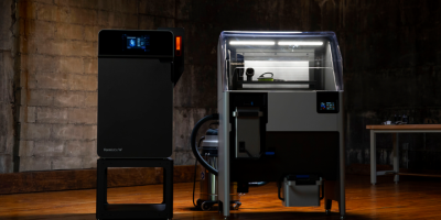 Formlabs SLS Fuse 3D printer with Sift side by side